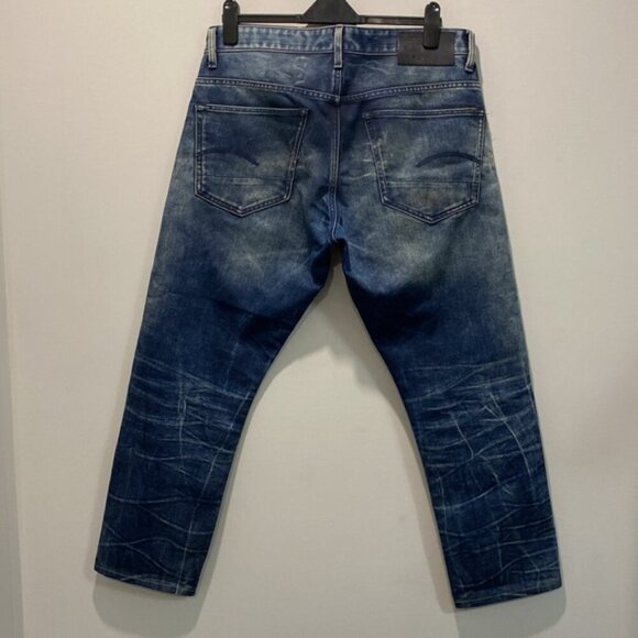 G-Star Raw 3301 Tapered Jeans Size 34 - Picture 7 of 15